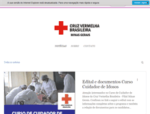 Tablet Screenshot of cvbmg.org.br